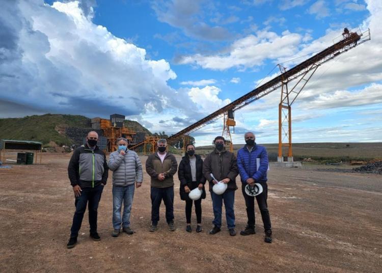 Olavarría: La empresa Materser muy cerca de inaugurar un predio de extracción minera de granito Olavarría: La empresa Materser muy cerca de inaugurar un predio de extracción minera de granito