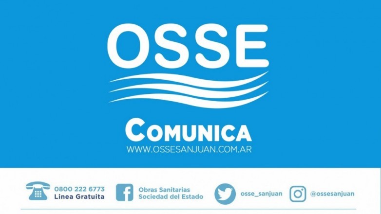 San Juan: OSSE construirá una nueva perforación para Huaco San Juan: OSSE construirá una nueva perforación para Huaco