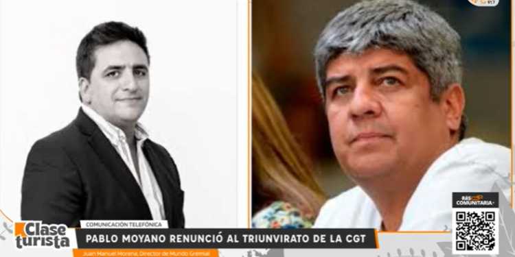 Para Juan Manuel Morena "Lo que se viene es el sector minero a la cabeza de la CGT" Para Juan Manuel Morena "Lo que se viene es el sector minero a la cabeza de la CGT"