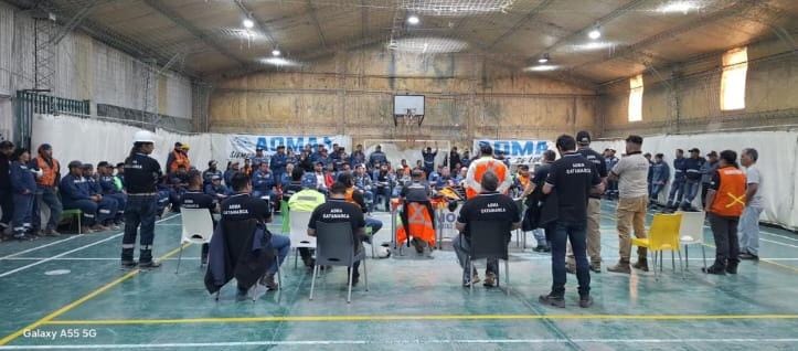 Paro minero en Catamarca: la seccional local de AOMA activó medidas de fuerza en la operación de Río Tinto
