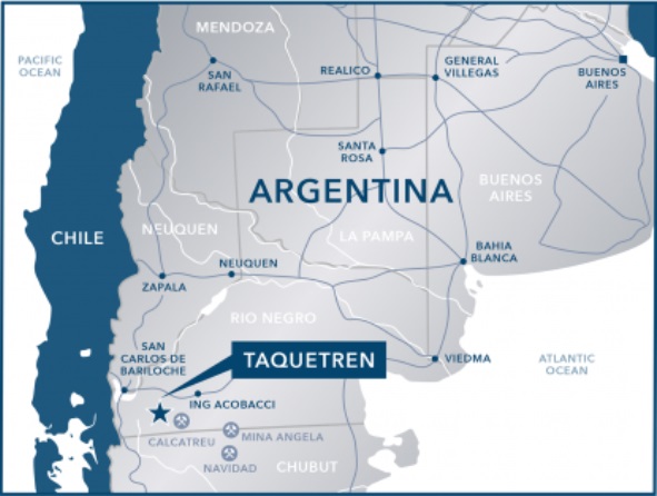 Río Negro: Anuncian un nuevo descubrimiento de plata en el proyecto Taquetren Río Negro: Anuncian un nuevo descubrimiento de plata en el proyecto Taquetren