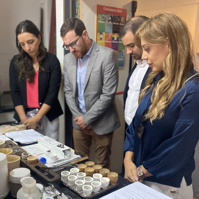Royón visitó el Servicio Geológico Minero Argentino Royón visitó el Servicio Geológico Minero Argentino