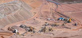 Salta: Avanzan las obras de ampliación de la plataforma de lixiviación en la mina Lindero Salta: Avanzan las obras de ampliación de la plataforma de lixiviación en la mina Lindero