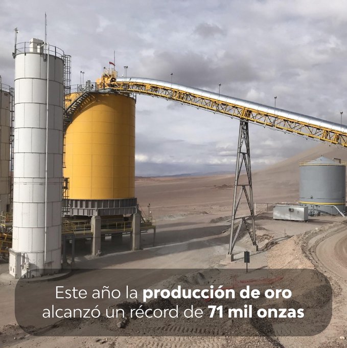 Salta: El Ministro de Producción salteño destacó la producción de oro de Mina Lindero Salta: El Ministro de Producción salteño destacó la producción de oro de Mina Lindero