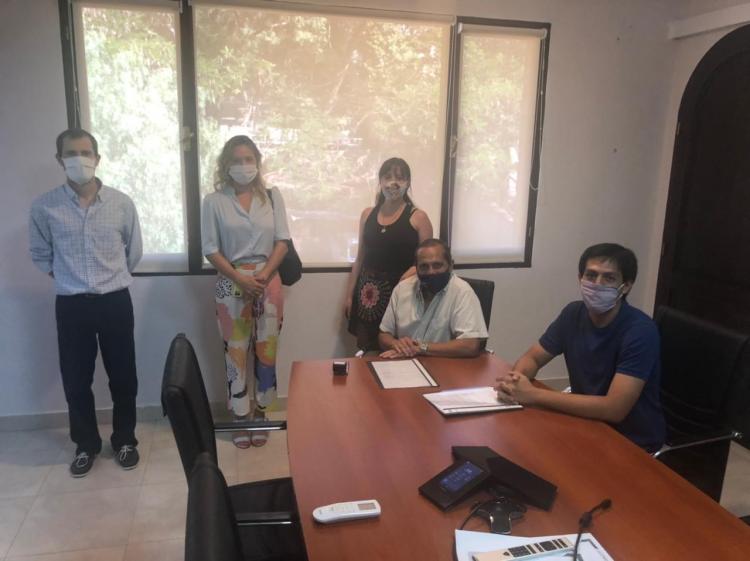 Salta: Se firmó el convenio de "Puntos Verdes" entre Eramine y Salta Plast Salta: Se firmó el convenio de "Puntos Verdes" entre Eramine y Salta Plast