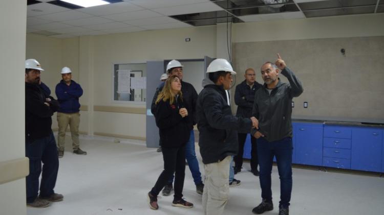 San Juan: Autoridades de Minería, Salud y Obras recorrieron el hospital San Roque San Juan: Autoridades de Minería, Salud y Obras recorrieron el hospital San Roque