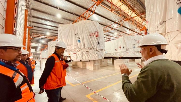 San Juan: Comenzaron a llegar los molinos de la futura mina Josemaría San Juan: Comenzaron a llegar los molinos de la futura mina Josemaría
