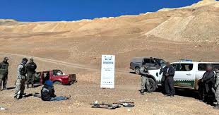 San Juan: Detuvieron a 4 mineros chilenos mientras extraían oro ilegalmente en una mina de la provincia