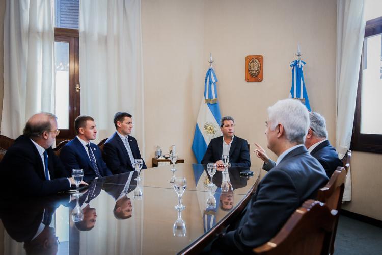 San Juan: El gobernador recibió a autoridades del Proyecto Josemaría San Juan: El gobernador recibió a autoridades del Proyecto Josemaría
