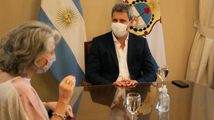 San Juan: El gobernador recibió a la presidenta de la Red de Mujeres Mineras Latinomérica San Juan: El gobernador recibió a la presidenta de la Red de Mujeres Mineras Latinomérica