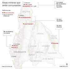 San Juan: En la primera quincena de junio quieren llamar a licitación de 7 áreas mineras San Juan: En la primera quincena de junio quieren llamar a licitación de 7 áreas mineras