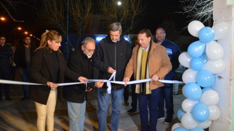 San Juan: Hicieron nuevas instalaciones en una vecinal de Albardón con fondos mineros San Juan: Hicieron nuevas instalaciones en una vecinal de Albardón con fondos mineros