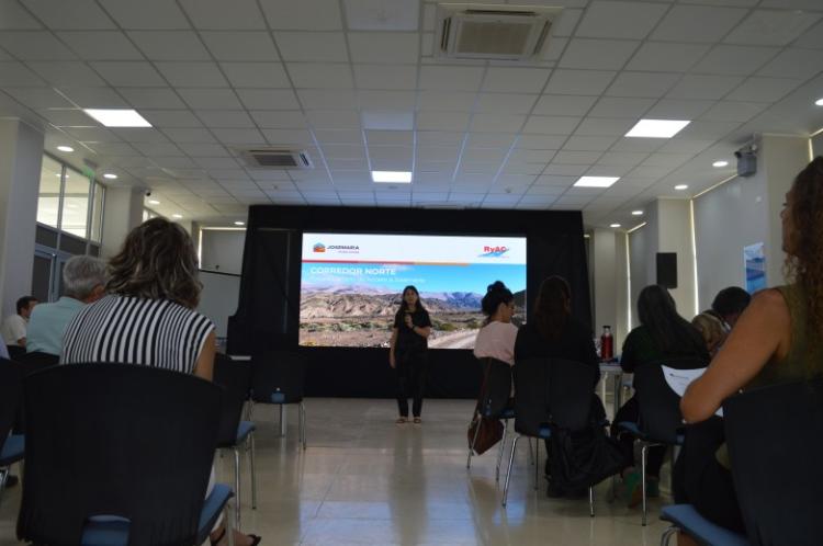 San Juan: Josemaría presentó el diseño del Corredor Norte ante la Comisión Ambiental Minera San Juan: Josemaría presentó el diseño del Corredor Norte ante la Comisión Ambiental Minera