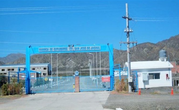 San Juan: Minería quiere que Veladero compre explosivos a Fabricaciones Militares y aprovechar así su planta en Jáchal San Juan: Minería quiere que Veladero compre explosivos a Fabricaciones Militares y aprovechar así su planta en Jáchal
