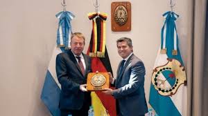 San Juan: Orrego recibió al embajador alemán, que mostró interés en agricultura, energía y minería San Juan: Orrego recibió al embajador alemán, que mostró interés en agricultura, energía y minería