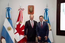 San Juan: Orrego recibió al embajador de Canadá, con la minería como tema central San Juan: Orrego recibió al embajador de Canadá, con la minería como tema central