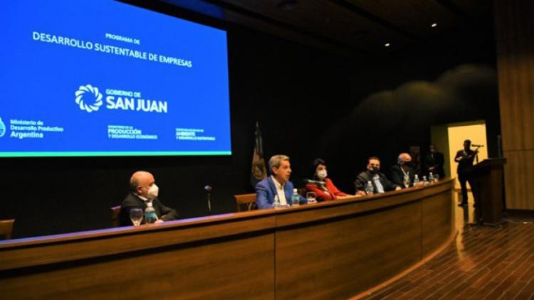 San Juan: Presentaron el Programa de Desarrollo Sustentable de Empresas San Juan: Presentaron el Programa de Desarrollo Sustentable de Empresas