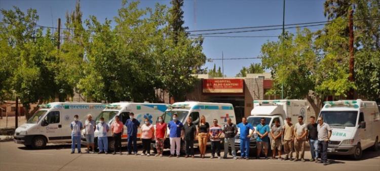 San Juan: Proyecto Los Azules concretó un aporte a la salud en Calingasta San Juan: Proyecto Los Azules concretó un aporte a la salud en Calingasta