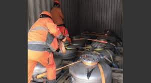 San Juan: Veladero sacó de la provincia otras 100 toneladas de mercurio que serán procesadas en el exterior San Juan: Veladero sacó de la provincia otras 100 toneladas de mercurio que serán procesadas en el exterior