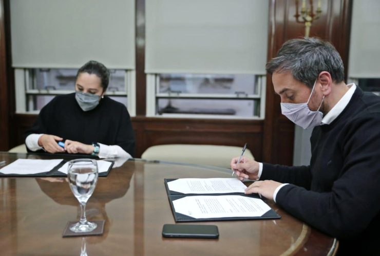 San Luis: Spinuzza se reunió con el ministro de Ambiente y Desarrollo Sostenible de la Nación para coordinar trabajos conjuntos San Luis: Spinuzza se reunió con el ministro de Ambiente y Desarrollo Sostenible de la Nación para coordinar trabajos conjuntos