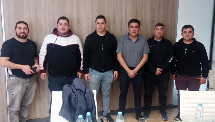Santa Cruz: Javier Castro recibió a trabajadores de Cerro Moro Santa Cruz: Javier Castro recibió a trabajadores de Cerro Moro