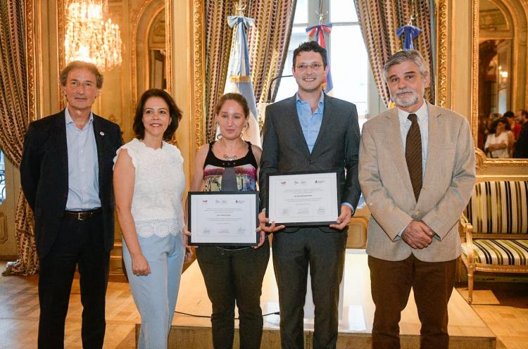 Se entregaron los premios de la sexta "Distinción Franco-Argentina en Innovación". Se entregaron los premios de la sexta "Distinción Franco-Argentina en Innovación".