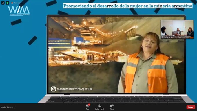 Lanzamiento de Women in Mining Argentina: Solo el 6,5% del total de trabajadores y directivos de la industria minera son mujeres Lanzamiento de Women in Mining Argentina: Solo el 6,5% del total de trabajadores y directivos de la industria minera son mujeres